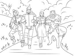 * *no wicked witches were harmed in the making of this drawing.** 2 sizes: Get This Wizard Of Oz Coloring Pages For Toddlers Mhts9