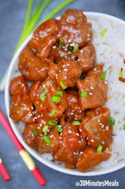 Crispy sesame chicken is easy to make with super crispy batter and delicious sesame sauce you'll skip the can you reheat sesame chicken? Crispy Sesame Chicken 30 Minutes Meals
