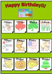 Birthday Charts For The Classroom Birthday Charts For The