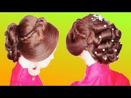 Bridal Bun Hairstyle Bubble Hairstyle Jura Hairstyle Wedding Hairstyle Party Hairstyle Youtube In 2021 Bridal Hair Buns Party Hairstyles Hairstyle Jura