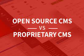 Blog Open Source Cms Vs Proprietary Cms
