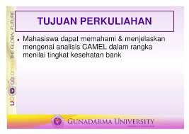 Dalam hal ini, yang dimaksud dengan perusahaan jasa adalah perusahaan yang bergerak khusus menangani atau memberikan layanan di bidang penjualan jasa atau keahlian. Tingkat Kesehatan Bank Dengan Analisis Camels Ppt Download