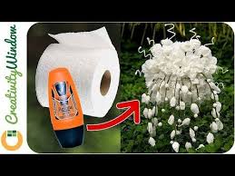 7 Toilet Paper Flowers Diy Using A Roll Of Toilet Paper And Other Common Material In You Home You Can Cr Toilet Paper Flowers Paper Flowers Diy Paper Flowers