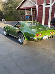 Image result for Dark Green 1976 Corvette