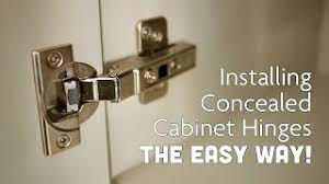 Since 1978, barker cabinets are made in usa and shipped ready to assemble. Installing Concealed Cabinet Door Hinges Handles The Easy Way Youtube