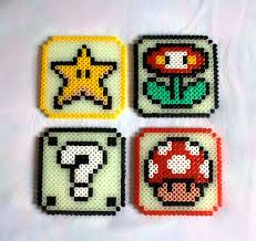 Sous Verres Mario Perles A Tisser Billes De Fer Artisanat A Perlesperles
