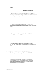Income tax proclamation 2016 mofec, review questions for. Gas Laws Review Worksheet