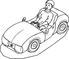 Supercoloring.com is a super fun for all ages: Awesome Toy Car Drive Child Coloring Page Coloring Pages For Kids Fruit Coloring Pages Coloring Pages For Boys