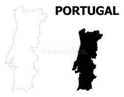 2 6 rios de portugal geo dinamica. Mapa De Contorno De Portugal Ilustracoes Vetores E Clipart De Stock 1 345 Stock Illustrations