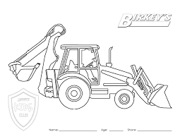 100 free trucks coloring pages color in this picture of an backhoe loader and others with our librar coloring pages tractor coloring pages abc coloring pages. Pin On Munstur