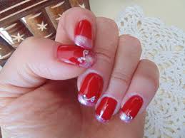 Vernis semi permanent couleur rouge aux paillettes argenté bleuté un excellent pouvoir couvrant, une adhérence maximale à base. Gel Uv Et Site De Ongles Et Bijoux D Art