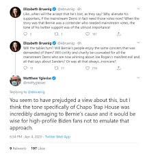 Doomberg A K A Dr Discourtesy A Twitter Matt Yglesias Thinks Bernie Lost Because Chapo Trap House And It S Fans Were Mean To Him And His Friends Who He Considers Elite Https T Co L1nxr9zw6u
