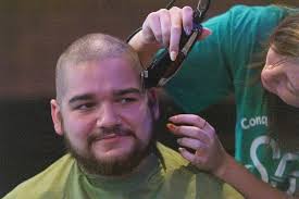 PHOTOS: Alpharetta goes bald for childhood cancer research