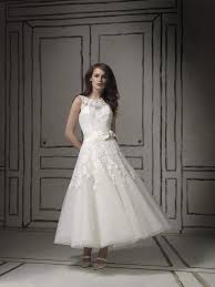 White bridal dresses wedding dresses plus size bridal gowns vestidos vintage vintage dresses 1950s dresses ankle length wedding dress ankle length wedding dress brideshead revisited wedding vows wedding dresses shoes stand illusion neckline bride look dream dress designer. Great Tea Length Gown Ankle Length Wedding Dress Wedding Dresses Short Wedding Dress