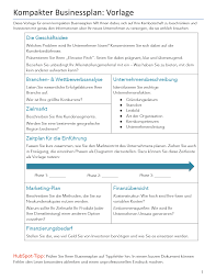 Alle vorlagen und beiträge werden stets mit grösster sorgfalt erarbeitet. Businessplan Vorlage Fur Pdf Word Hubspot