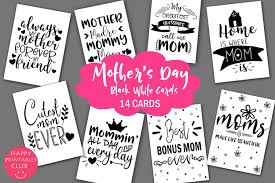 I am sure you will love the floral watercolor designs, and your mom will be pleased with the surprise. Mother S Day Cards For Moms Mom Cards Graphic By Happy Printables Club Creative Fabrica