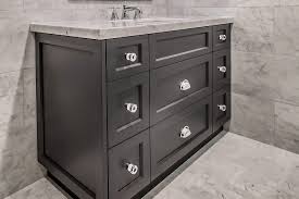 For a great choices with bathrooms and kitchens in lenziemill, glasgow, contact cumbernauld bathroom, kitchen and tile centre on 01236 458 678. Glasgow Grey Transitional Powder Room Vanity Chervin Kitchen Bath In Waterloo Muskoka And Oakville