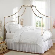 Queen size canopy bedroom set easy to maintain in pristine conditions because they are highly resistant to dirt and other external forces. Maison Teen Canopy Bed Pottery Barn Teen