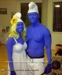 Great savings free delivery / collection on many items. Coolest Diy Smurf Couple Halloween Costume