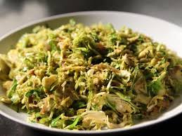 Shaved Brussels Sprouts With Pancetta Recipe Food Network Recipes Pancetta Recipes Best Dinner Party Recipes