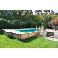 Piscine Zodiac Azteck Mini Rectangulaire En Bois Composite