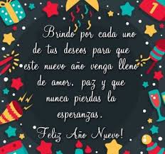 La principal profecía de la letra del año en este 2021 es un bien de salud firme y seguro en la tierra que va a proporcionar orula. Frases De Ano Nuevo Felicita A Los Seres Que Amas