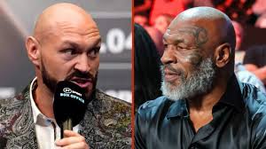 Mike Tyson Responds To Tyson Fury Saying It's Sad He's Going Against Him In  Ngannou Fight