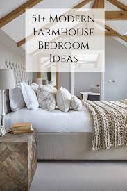 51 Rustic Farmhouse Bedroom Decor Ideas Master Bedrooms Decor Farmhouse Master Bedroom Bedroom Interior