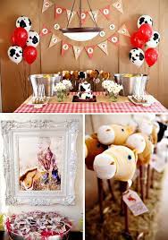 Purchase or paint a wall mural of a western scene. Kara S Party Ideas Cowboy Themed Birthday Party Kara S Party Ideas