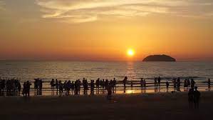 Beach one is where the pasar malam like stalls are located. Shutterstock