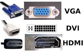 Resultado de imagen para puertos y conectores de monitor