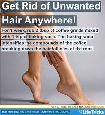 Leave the rinse in your hair for one hour. Remove Unwanted Hair With Coffee And Baking Soda Pro Factory Plus Perspective