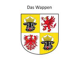 Bei besonderen anlässen weht die in den farben ultramarinblau, weiß, gelb, weiß und zinnoberrot gestreifte landesflagge. Mecklenburg Vorpommern Online Presentation