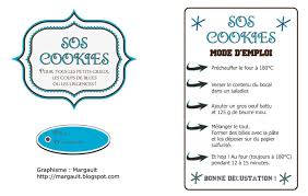 Margault Sos Cookies Sos Cookies Etiquette Bocaux Etiquette Bouteille