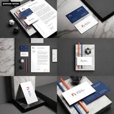Download Free Minimal Stationery Mockup Psd PSD Mockup Templates