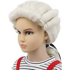 Hat Wig George Washington White Colonial Wig