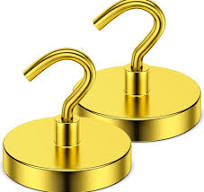 Amazon.com: Grtard 2 Pack Magnetic Hooks Heavy Duty, 110LBS ...
