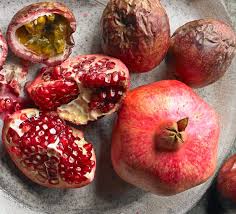 Infected leaves are pale green or yellow and have small reddish brown spots that turn to black. Pomegranate Bbc Good Food