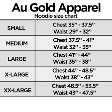 Ohio T Shirts Size Chart Au Gold Apparel