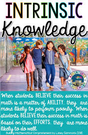 5 Types Of Knowledge Used To Construct Meaning In Math Math Education Inspiration Classroom Culture