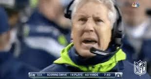 New Party Member Tags Football Nfl Worried Seahawks Seattle Seahawks Worry Wildcard Chewing Gum Wildcard 2017 Pete Car Pete Carroll Seattle Seahawks Seahawks