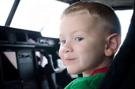 Nathan Heiney, son of Senior Airman Brian Heiney, 403rd