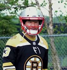 Lick at my new bruins jersey. Golocalprov Video Patriots Edelman Wears Bruins Jersey At Practice