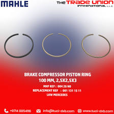 Brake Compressor Piston Ring 100mm,2,5x2,5x3