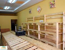 Mobiliario Con Palets Para Fruteria Palets Y Muebles Muebles Para Tienda Muebles Cajones De Verdura Estantes De Palets