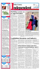 But those moments are too few. Calameo Delta County Independent March 31 2010