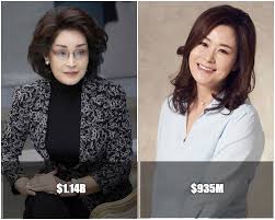 Female Billionaires Top 5 Richest South Korean Women South Korean Women Rich Women Korean Women