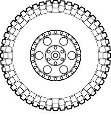 Shake can well and keep can far from tire, too close the paint runs. Off Road Car Tire Coloring Pages Best Place To Color