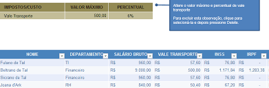 Permite a realização dos créditos por meio da internet (bradesco net empresa). Modelo De Folha De Pagamento Online Excel Iempresas