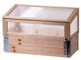 Dobar 58411e frühbeet mit untersatz gr. Dobar Fruhbeet Mit Untersatz Aufklappbarer Pflanzkasten Aus Kiefernholz Und Metall Lidl De